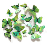 12 PCS 3d Butterfly Wall Stickers Decals