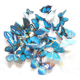 12 PCS 3d Butterfly Wall Stickers Decals