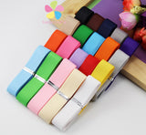 20 yards/lot 3/8" 10mm Mixed 20 Colors Printed Grosgrain Ribbon Garment Sewing Accessories