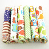 Bundle Of 6 100% Cotton Fat Quarters – Cartoon Collection