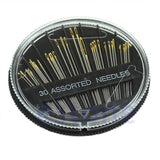 30 pcs Assorted Hand Sewing Needles Embroidery Mending Quilt Repair
