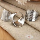 Pack of 3 Sewing Adjustable Ring Thimbles