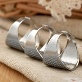 Pack of 3 Sewing Adjustable Ring Thimbles