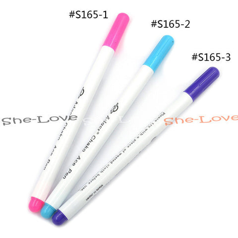 Pack of 3 Erasable Fabric Marker Pens