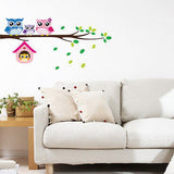 Cute Owl Wall Stickers For Children’s Room