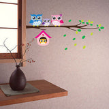 Cute Owl Wall Stickers For Children’s Room