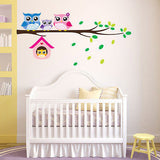 Cute Owl Wall Stickers For Children’s Room