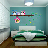 Cute Owl Wall Stickers For Children’s Room