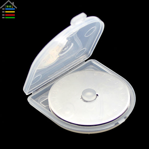 45MM Rotary Cutter Blades – Pack of 10 With Plastic Case