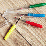 Pack of 4 Plastic Handle Sewing Stitch Thread Unpicker Seam Ripper