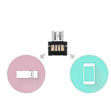 Micro USB to USB Flash Drive OTG Adapter for Android Smartphones