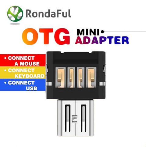 Micro USB to USB Flash Drive OTG Adapter for Android Smartphones