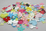 Bag of 220 Fabric Flowers Mix
