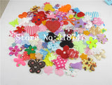 Bag of 220 Fabric Flowers Mix