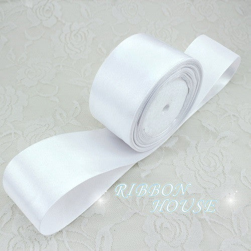 25 yards/roll 2'' (50mm) Single Face Satin Ribbon