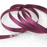 25 yards/roll  6mm Single Face Satin Ribbon