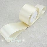 25 yards/roll 2'' (50mm) Single Face Satin Ribbon