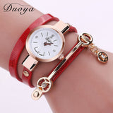 Long Leather Casual Bracelet Watch For Women