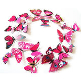 12 PCS 3d Butterfly Wall Stickers Decals